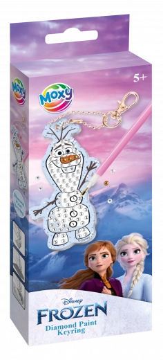 Llaveros de pintura con diamantes Frozen