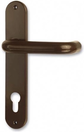 Manilla de ventana Standard 90, marrón de plástico