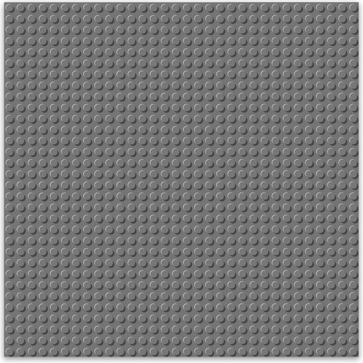 Placa de construcción Brixies gris oscuro 25,5 x 25,5 cm