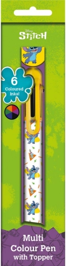 Bolígrafo de seis colores Lilo & Stitch