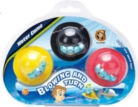 Juego acuático con patitos