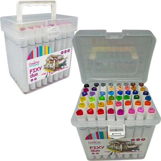CreaFun rotuladores DUO 48 colores