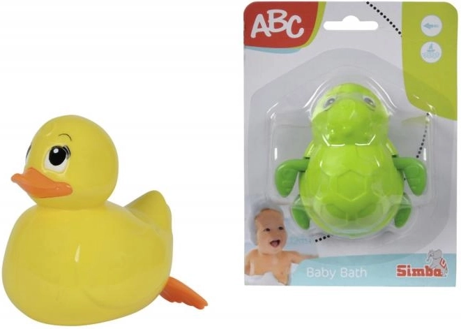 Animalito de cuerda para la bañera – patito o tortuguita