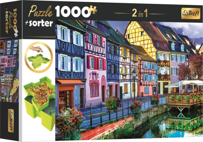 Puzle con clasificador 2 en 1 Colmar, Francia 1000 piezas