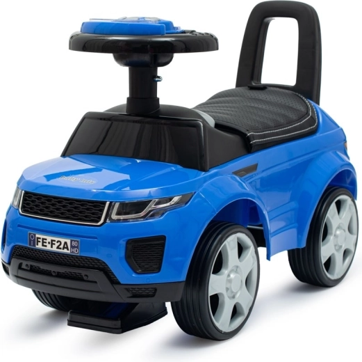 Correpasillos infantil BABY MIX Prime SUV azul con polipiel ecológica