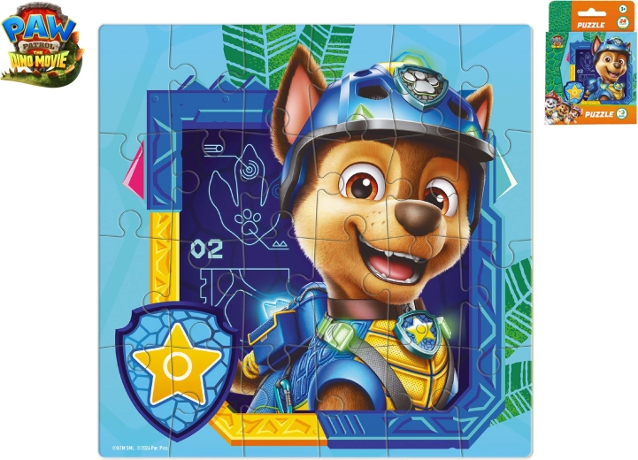 Puzzle Patrulla Canina Chase Dino Movie, 24 piezas