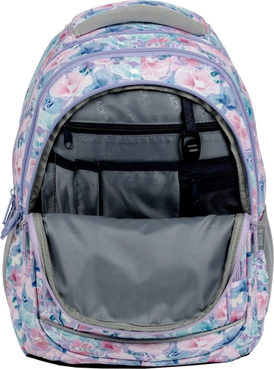 Mochila espaciosa con organizador inteligente
