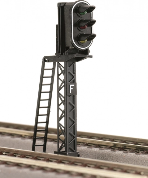 Señal ferroviaria Roco Line de tres luces H0