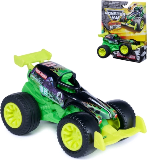Spin Master Monster Jam monster truck luminoso Grave Digger a pilas - 1 pieza