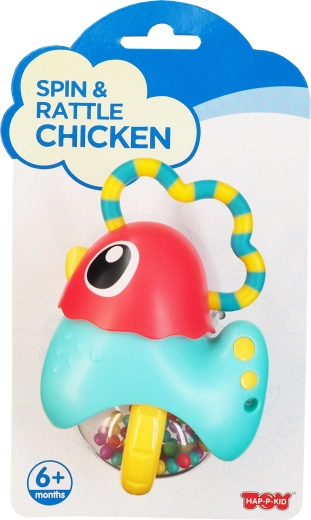 Sonajero Hape para bebés – pollito