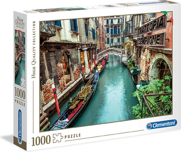 Puzzle de 1000 piezas – Canal veneciano