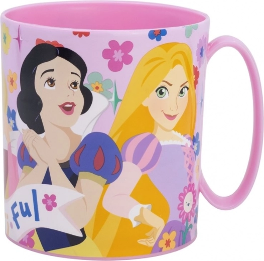Taza de plástico 390 ml DISNEY PRINCESAS – rosa