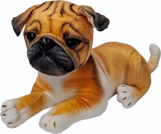 Perro de peluche pug - 1 pieza