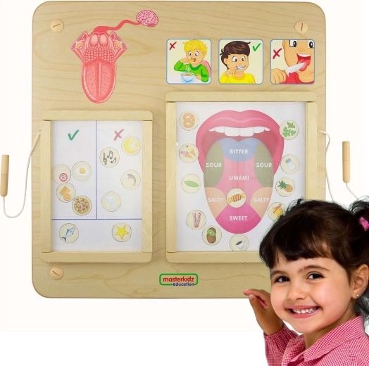 Tabla educativa Montessori Masterkidz Gusto