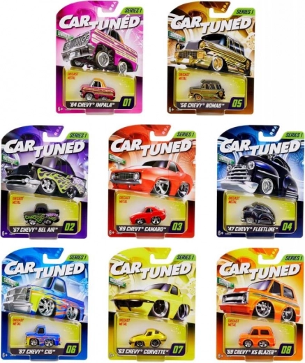 Cochecito coleccionable metálico CarTuned serie 1 – 8 tipos, Sidekick