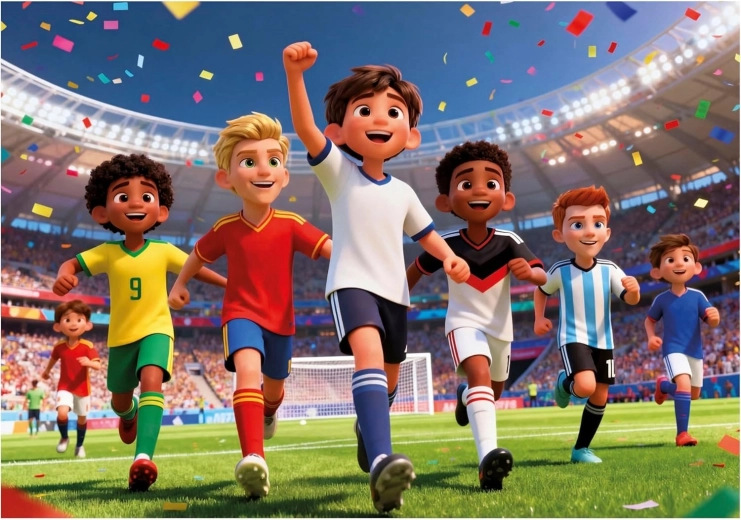 Puzzle Educa Mundo del Fútbol 300 piezas