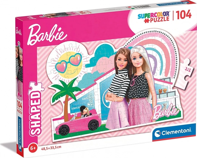 Puzle para niños de 104 piezas BARBIE