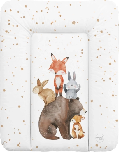 Ceba Baby cambiador blando Basic Forest Friends 50 × 70 cm