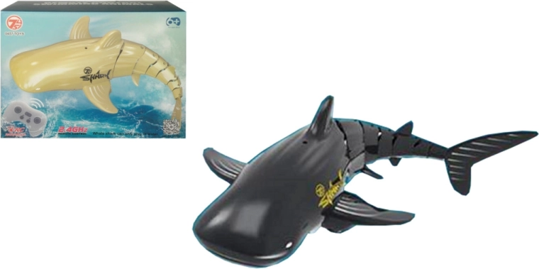 Ballena flotante por radiocontrol con mando a distancia de 2,4 GHz