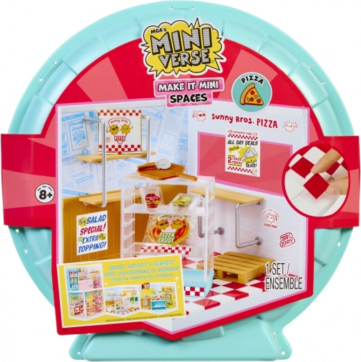 MGA’s Miniverse make it mini habitaciones – pizzería y heladería