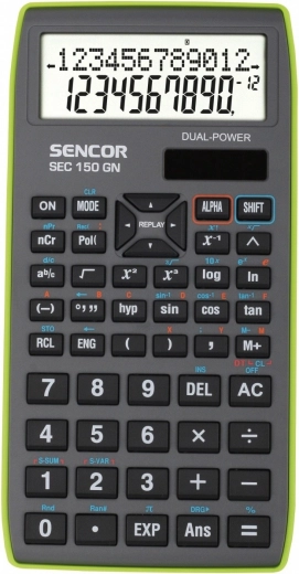 Calculadora escolar y científica con pantalla LCD grande