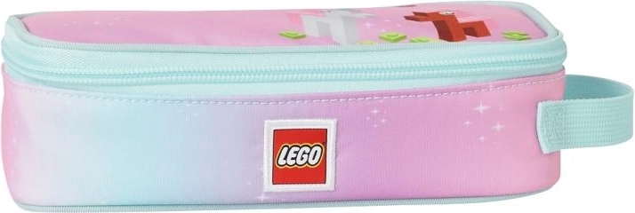 Estuche escolar pastel con brillo LEGO Iconic