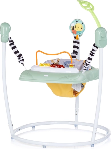 Saltador para bebé Chipolino Jumpy Car menta