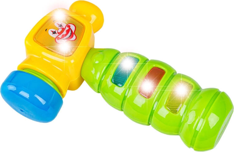 Martillo con efectos de luz y sonido