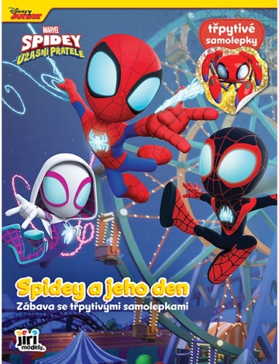 Libro de pegatinas Spidey con pegatinas brillantes