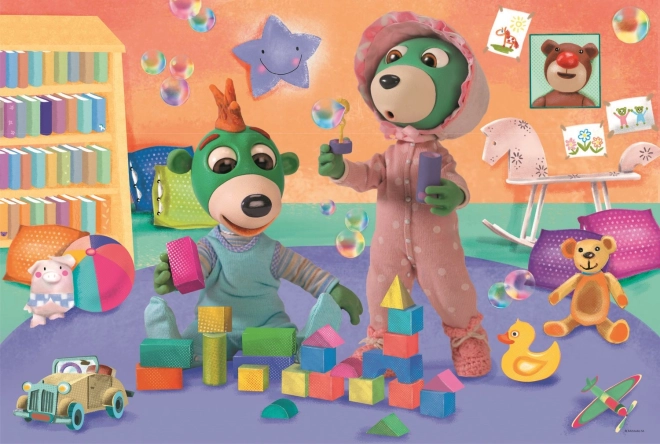 Puzzle Buenas noches, Treflíci Mundo alegre de los niños MAXI