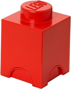Caja de almacenamiento LEGO 1 – roja