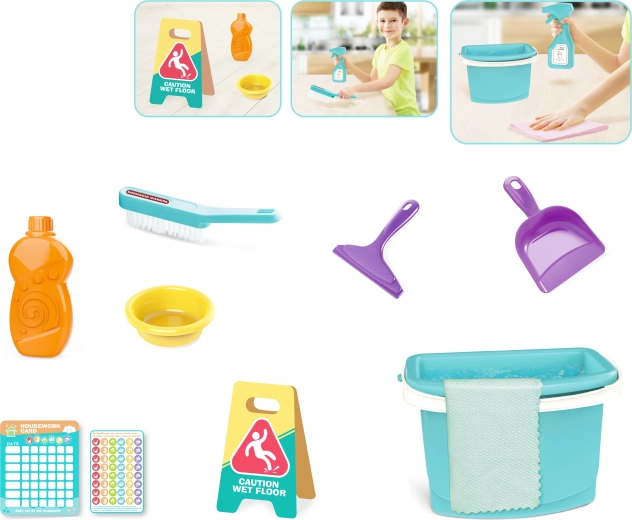 Mi hogar – set de limpieza infantil con accesorios