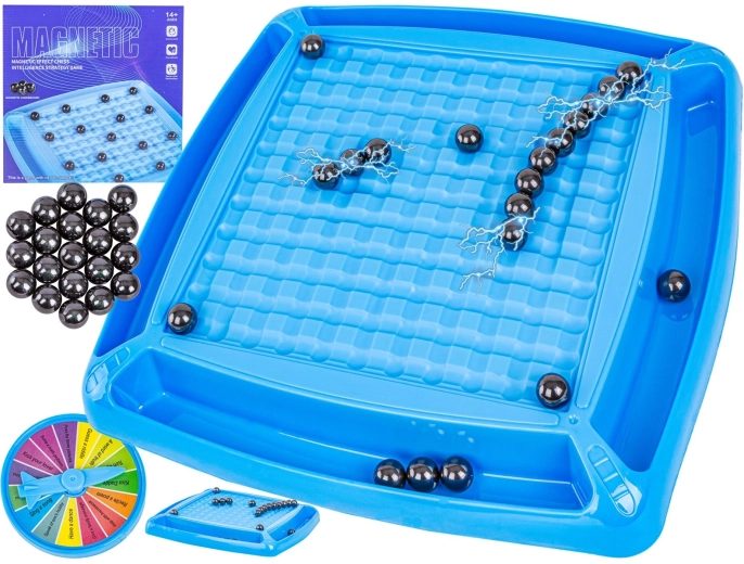 Ajedrez magnético: juego magnético con bolitas y piedras