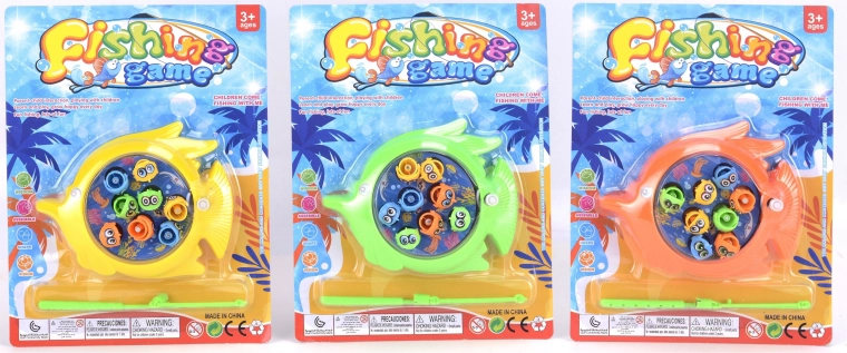Juego de pesca de pececitos para niños