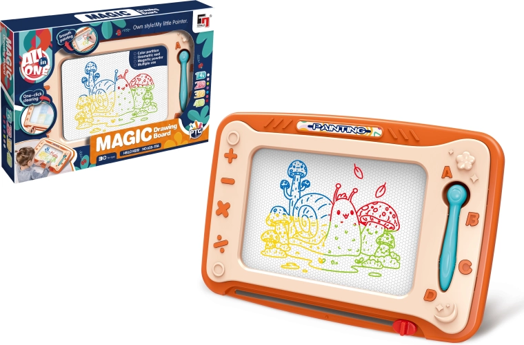 Pizarra magnética de dibujo Magic multicolor