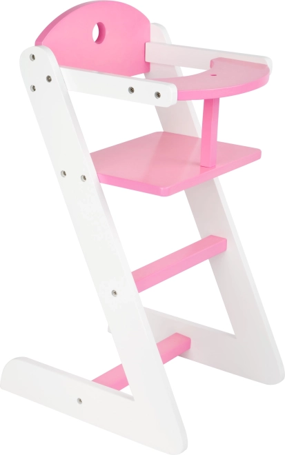 Small Foot silla de comedor de madera para muñecas