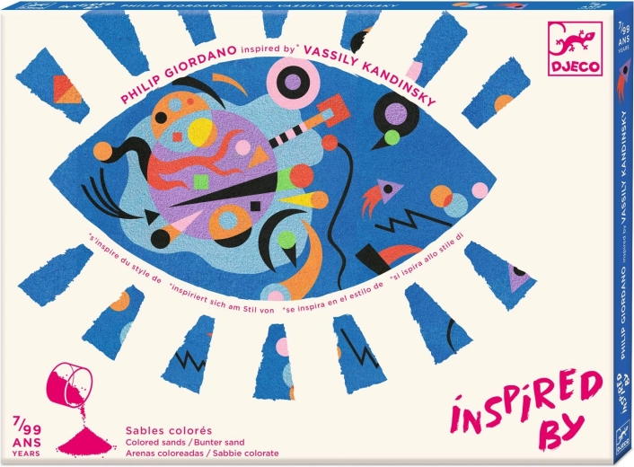 Set creativo inspirado en Wassily Kandinsky