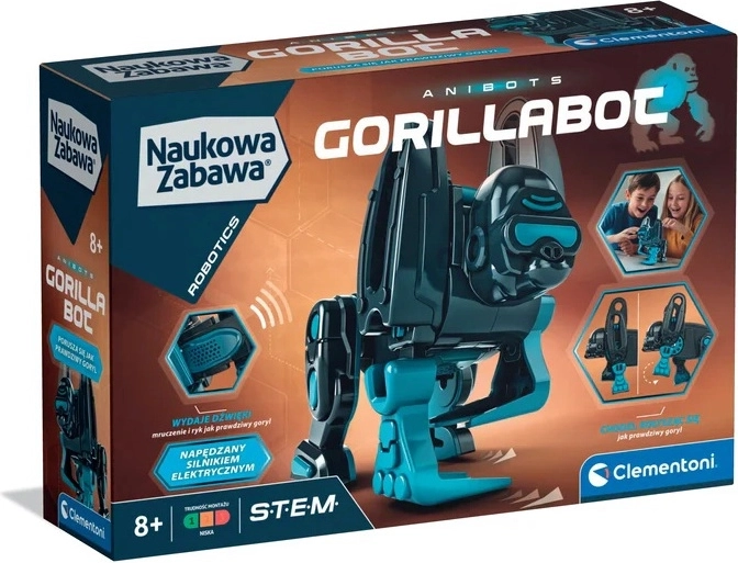 Modelo robótico de gorila Gorillabot con motor y sonido