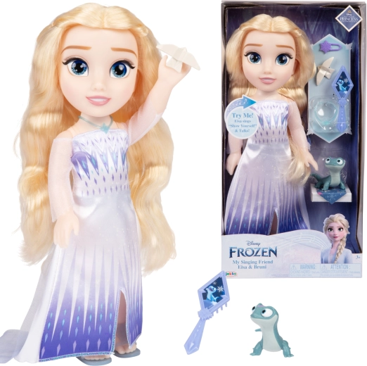 Muñeca cantante DISNEY PRINCESS Elsa Frozen 35 cm con accesorios