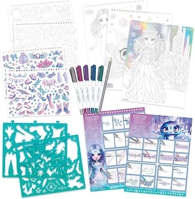 Plantillas, pegatinas y rotuladores para ideas infinitas