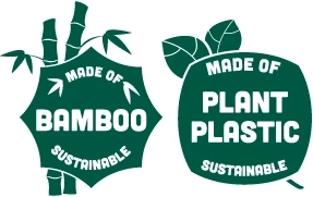 Elección sostenible: bambú y plásticos vegetales