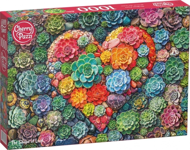 Puzzle Cherry Pazzi Corazón de amor 1000 piezas