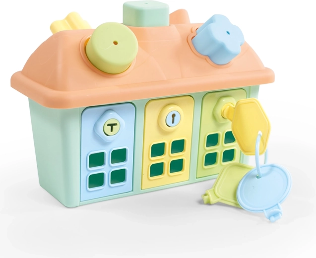 Casita encajable con llaves – juguete educativo para niños pequeños