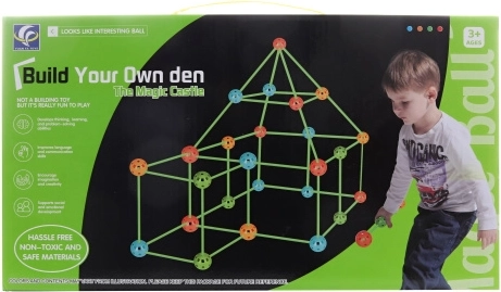 Set de construcción de plástico creativo para niños