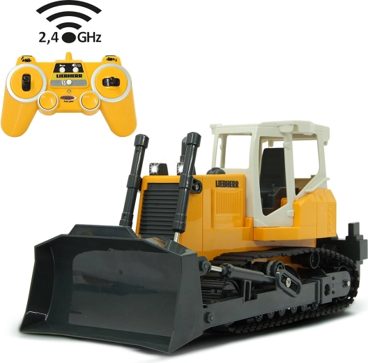 Bulldózer Jamara Liebherr con control remoto de 2,4 GHz 1:20