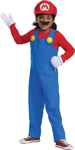 Aspecto auténtico de MARIO con accesorios completos