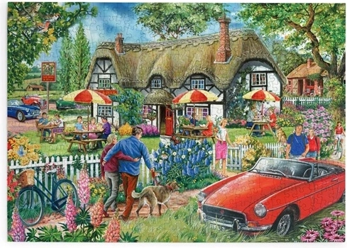 Puzzle House of Puzzles Taberna rural, 500 piezas grandes