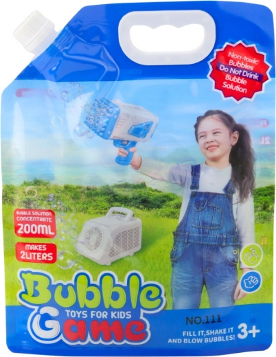 Concentrado para burbujas de jabón 200 ml para preparar 2 L de solución