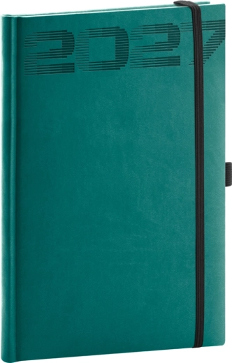 Agenda semanal Notique Aprint Top 2027 turquesa 15 × 21 cm