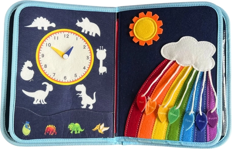 Aprendizaje de la hora y los colores jugando
